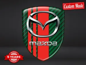 Mazda Decalcomanie Laterali Auto Max Durevoli Stile Moderno